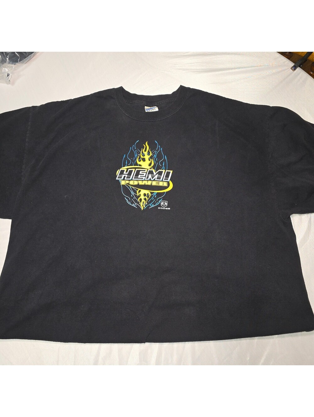 Vintage Y2K Dodge HEMI Power Graphic T-Shirt - Men's 3XL (XXXL)